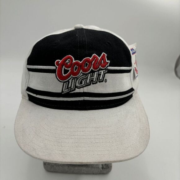 Coors Light Script Embroidery West Coast Novelty Hook & Loop Hat Adjustable - Picture 1 of 10
